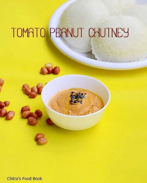 Peanut tomato chutney