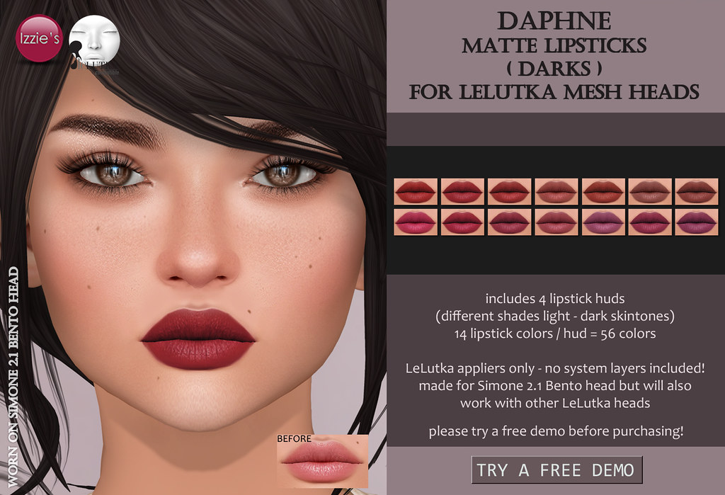 LeLutka Matte Lipsticks (darks)