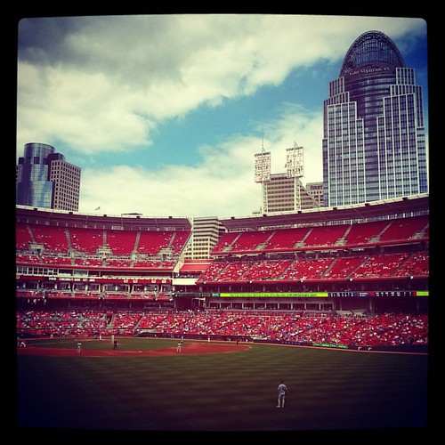 #Reds game number 38 of the season at #GABP with @genmae5.