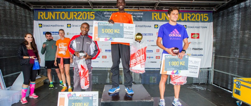 RunTour Brno: Homoláč třetí za Keňany