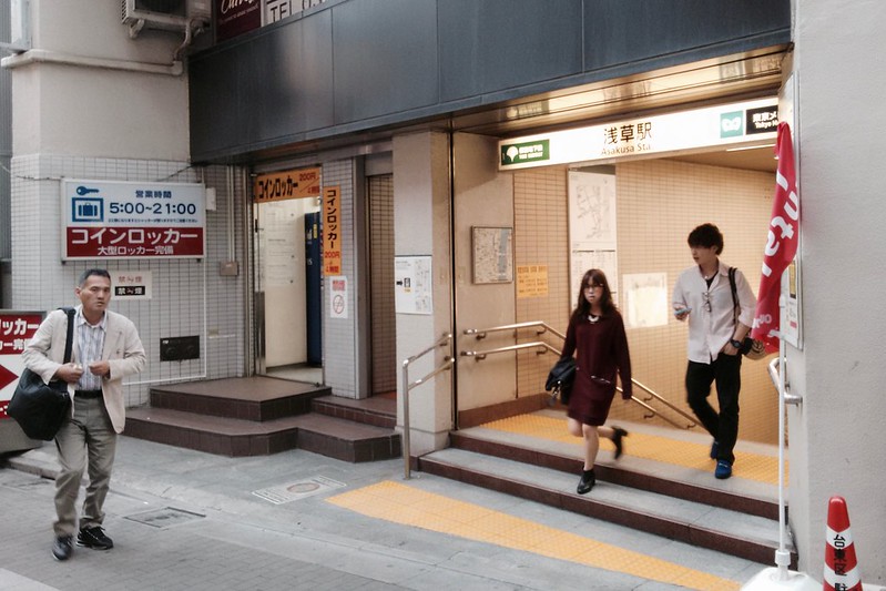 Sky Access 直達都營淺草站，不需要到上野再換車過來很方便。