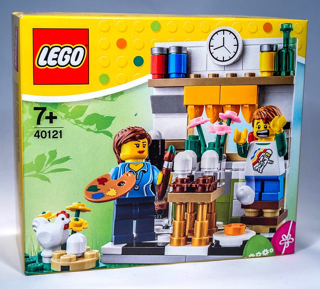 REVIEW LEGO 40121 - Seasonal - Painting Easter Eggs