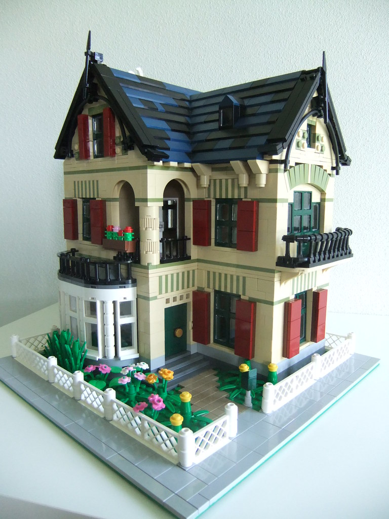 Jugendstil villa in modular style