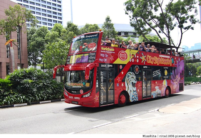 Singapore 新加坡景點 新加坡新達城 Suntec 財富之泉 新加坡財富之泉 Fountain of Wealth Suntec City Mall 新加坡雙層觀光巴士 新加坡公車4