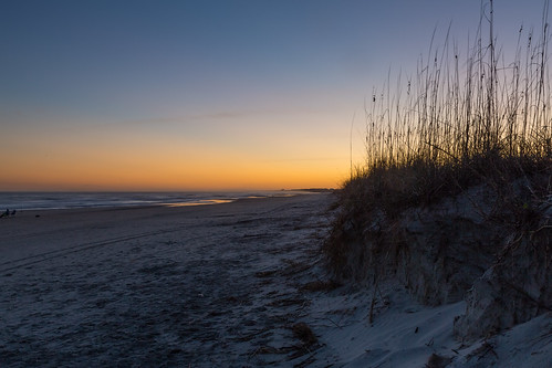 ocean sunset people beach myrtlebeach dunes southcarolina atlantic huntingtonbeachstatepark