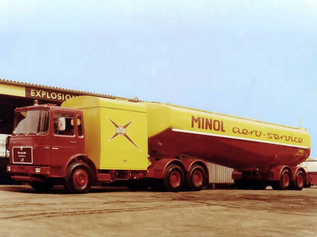 Аэропортовый топливозаправщик MAN F8 19.304 Airport Tanker. 1967 – 1987 годы