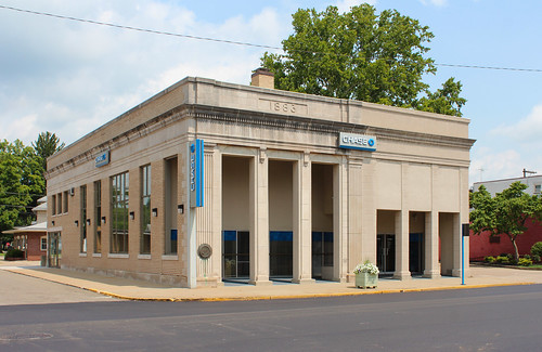 ohio downtown village bank bankbuilding tuscarawascounty newcomerstown