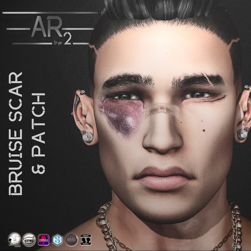 [AR2 Style] Bruise Scar & Patch - SecondLifeHub.com