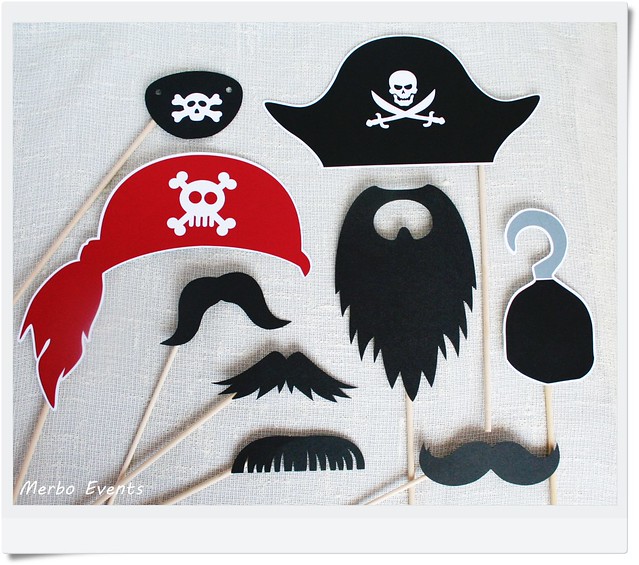Photocall pirata para comunión pirata Merbo Events 