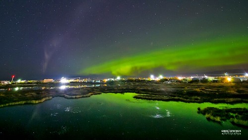 Northern Lights in Bethel, Alaska.
