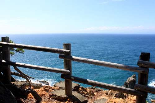 sea japan landscape bay rocks asia view sunny hike coastline peninsula izu