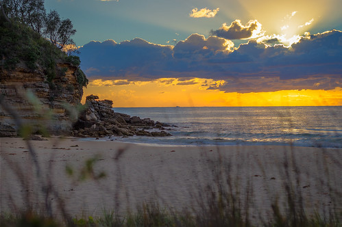 mollymook nsw narrawallee narrawalleeinlet beach sunrise australia newsouthwales au