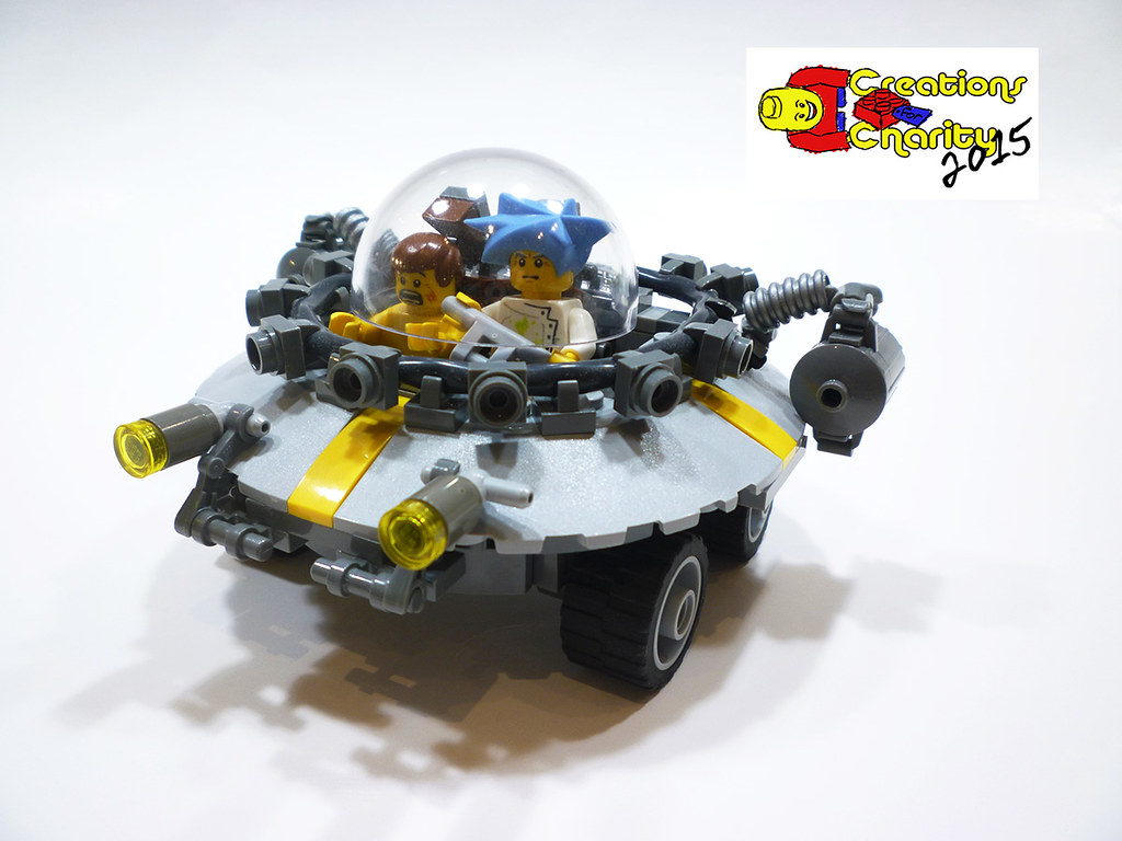 LEGO® Rick and Morty: Rick's Spaceship car WABALABADUPDUP!