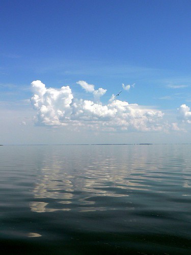 sea sky cloud water bay view lonely landskype