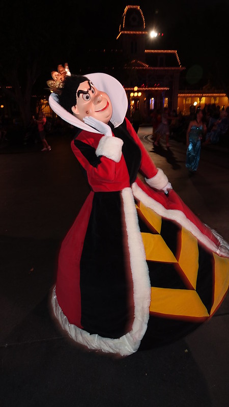 Queen of Hearts at Disneyland Halloween Party
