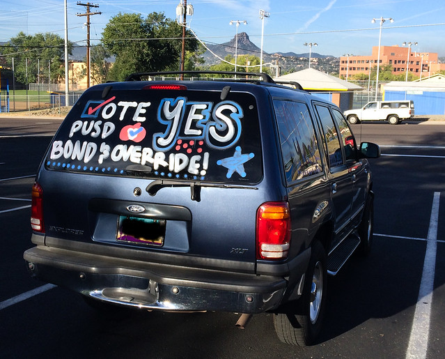 Vote Yes on PUSD Bond and Override Car