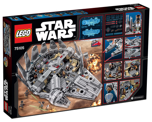 LEGO Star Wars Millennium Falcon-75105,Discontinued. 