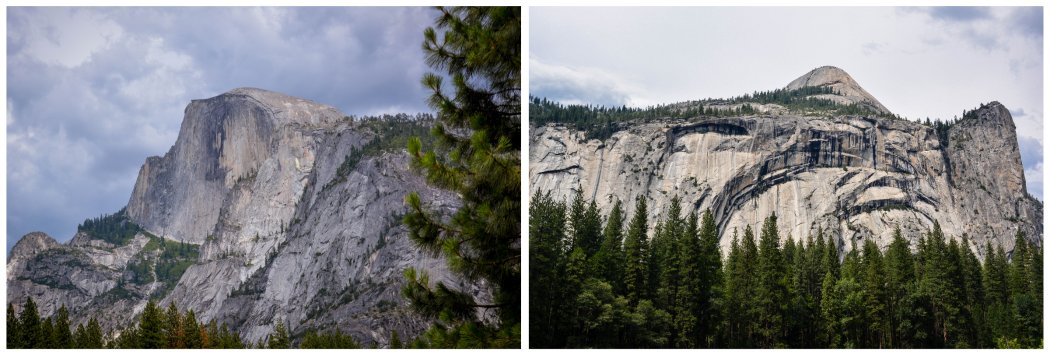 half dome and the stripes