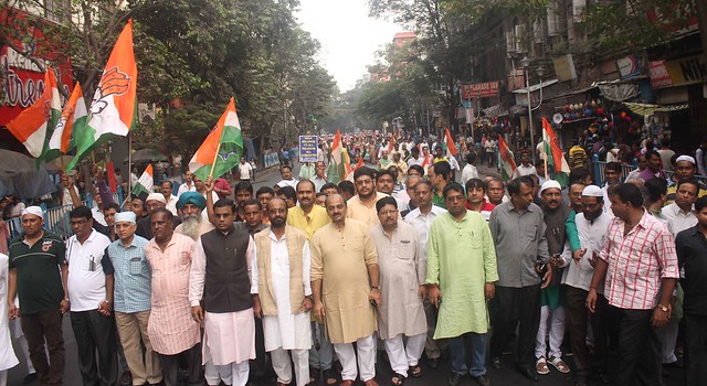 protest_rally of_congress_ during_celebrating_black_day_on_6_dec_in_kolkata