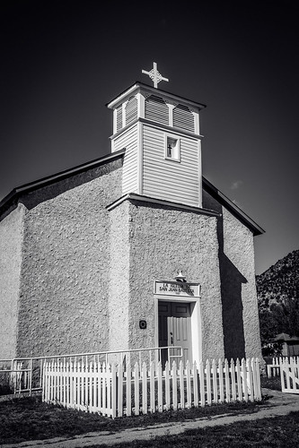 lincoln newmexico usa church unitedstates historic town wildwest