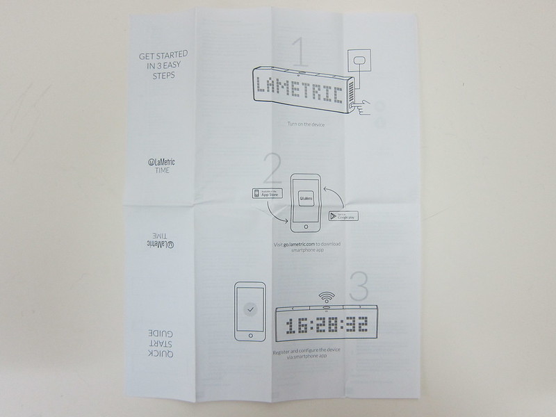 LaMetric Time - Instructions