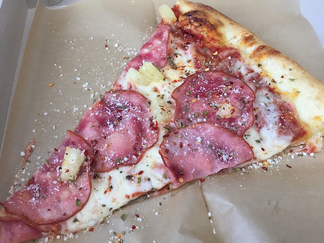 Hawaiian slice - Escape From New York Pizza