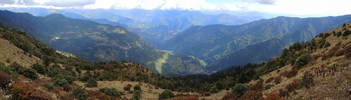 montagnes nepal préci panoramapanoramique phaplu solukhumbu