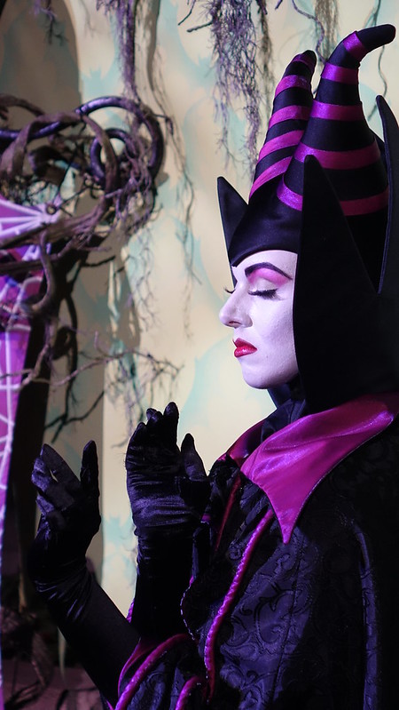 Maleficent at Disneyland Halloween Party