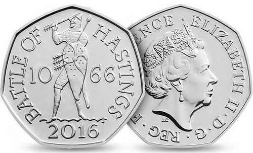 2016 Battle of HAstings coin