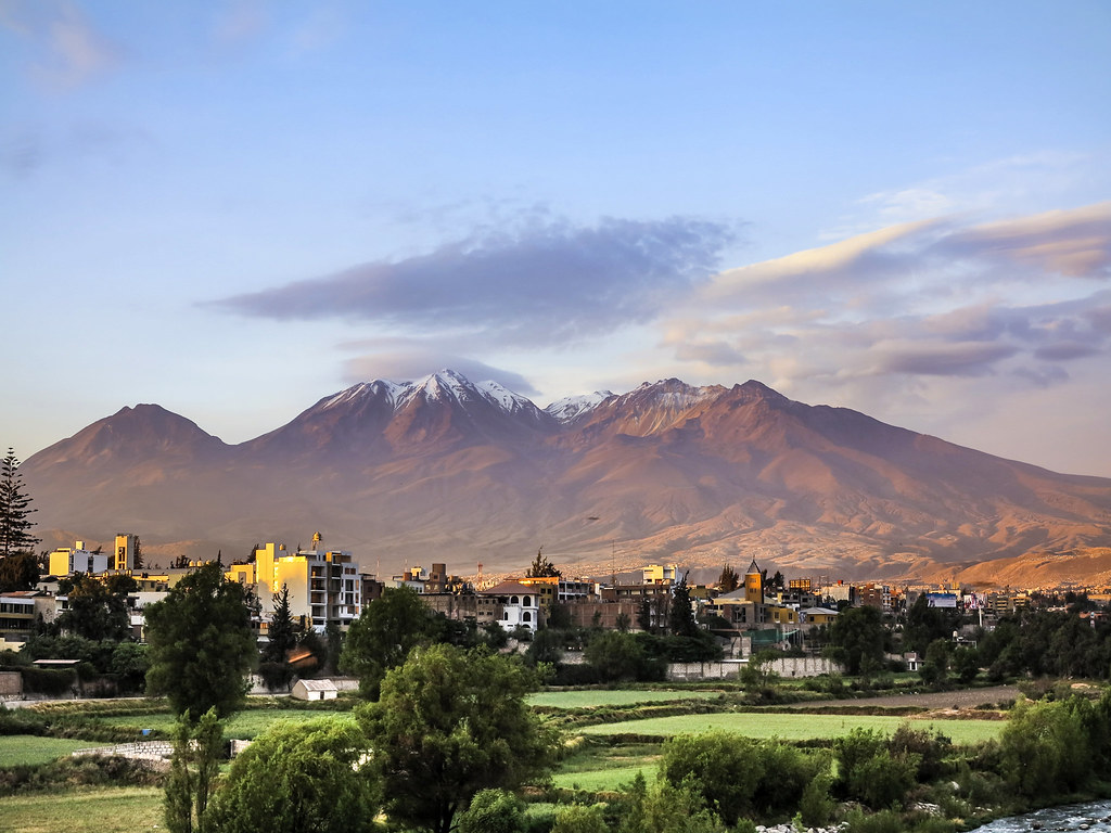 Arequipa et son volcan Chachani