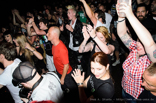 The crowd at The Adicts show (SAD_20150805_NKN4143)