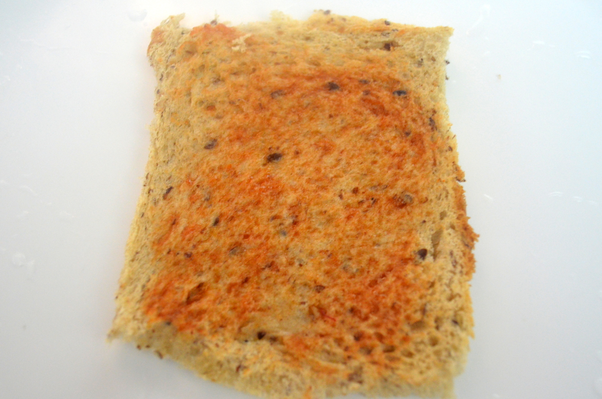 Apply tomato sauce if desired - Paneer Bread Roll Recipe