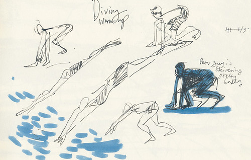 Sketchbook #91: Swimming