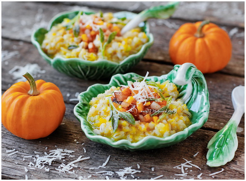 ...orzotto pumpkin and sage
