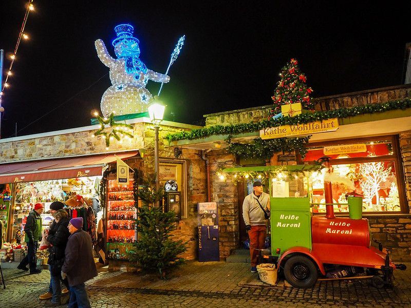 Christmas market in Rudesheim, Germany