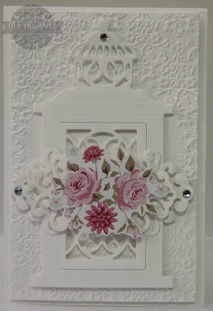 "White Floral" Card 2