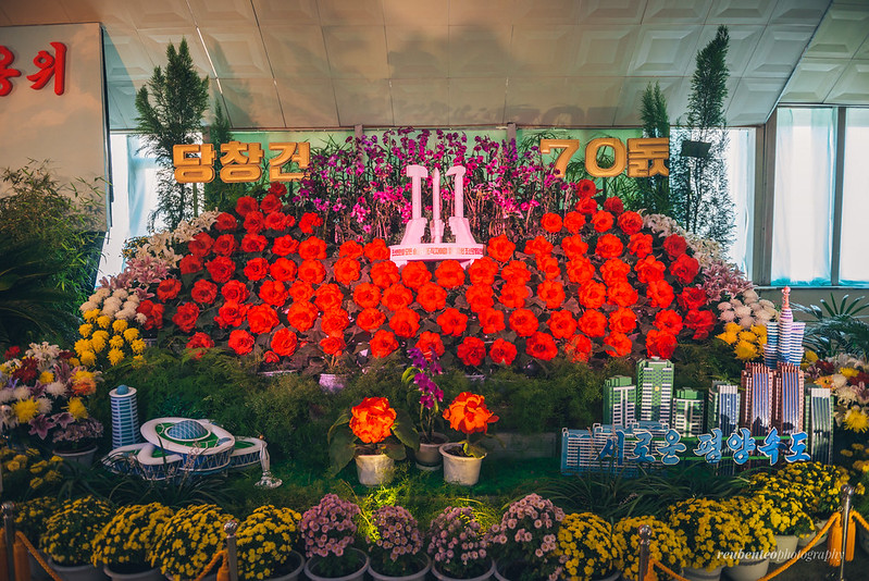 Flower Exhibition for the 70th Anniversary of Workers' Party