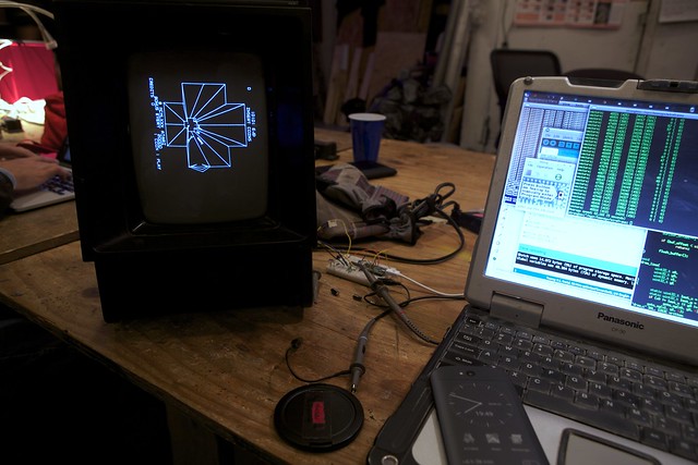 Vectrex and Toughbook
