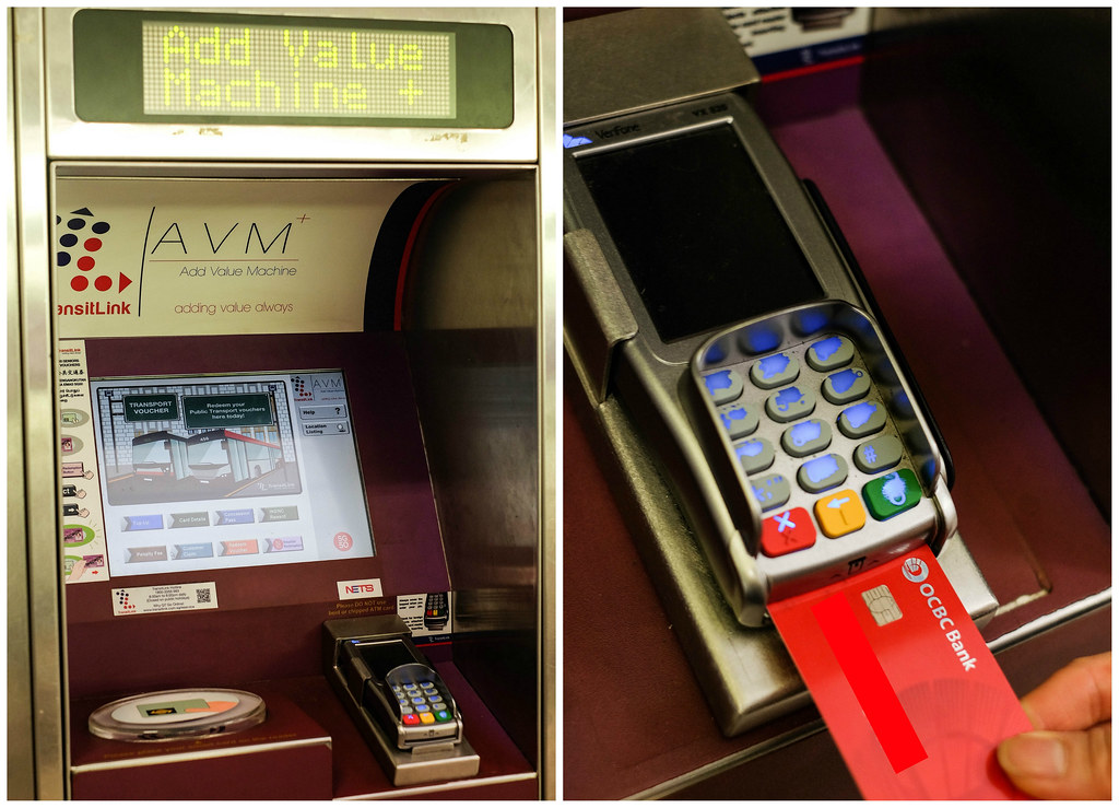 You can use NETS FlashPay on Add Value Machine.