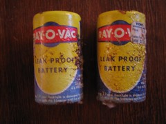 Old Ray-O-Vac Batteries