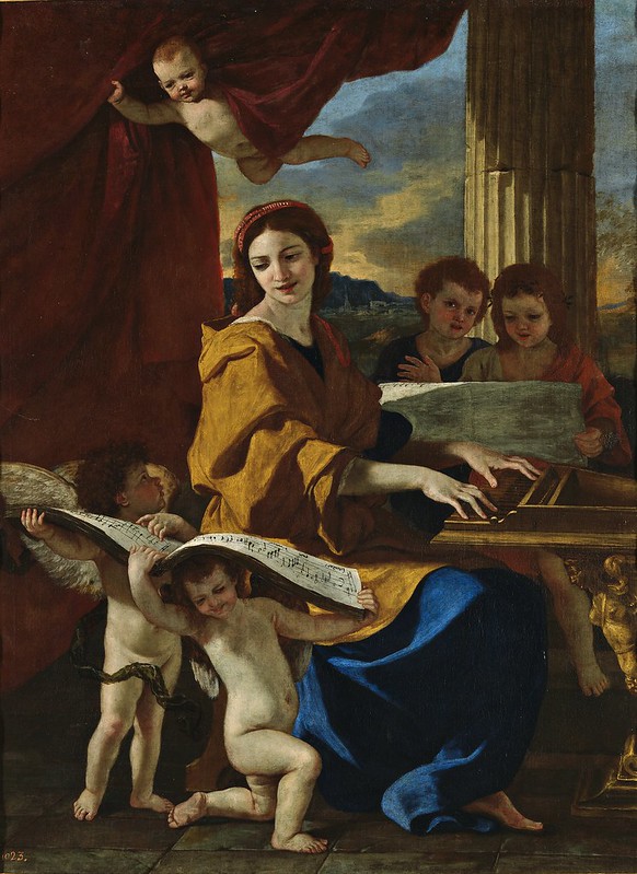 Nicholas Poussin - S. Cecilia (c.1635)