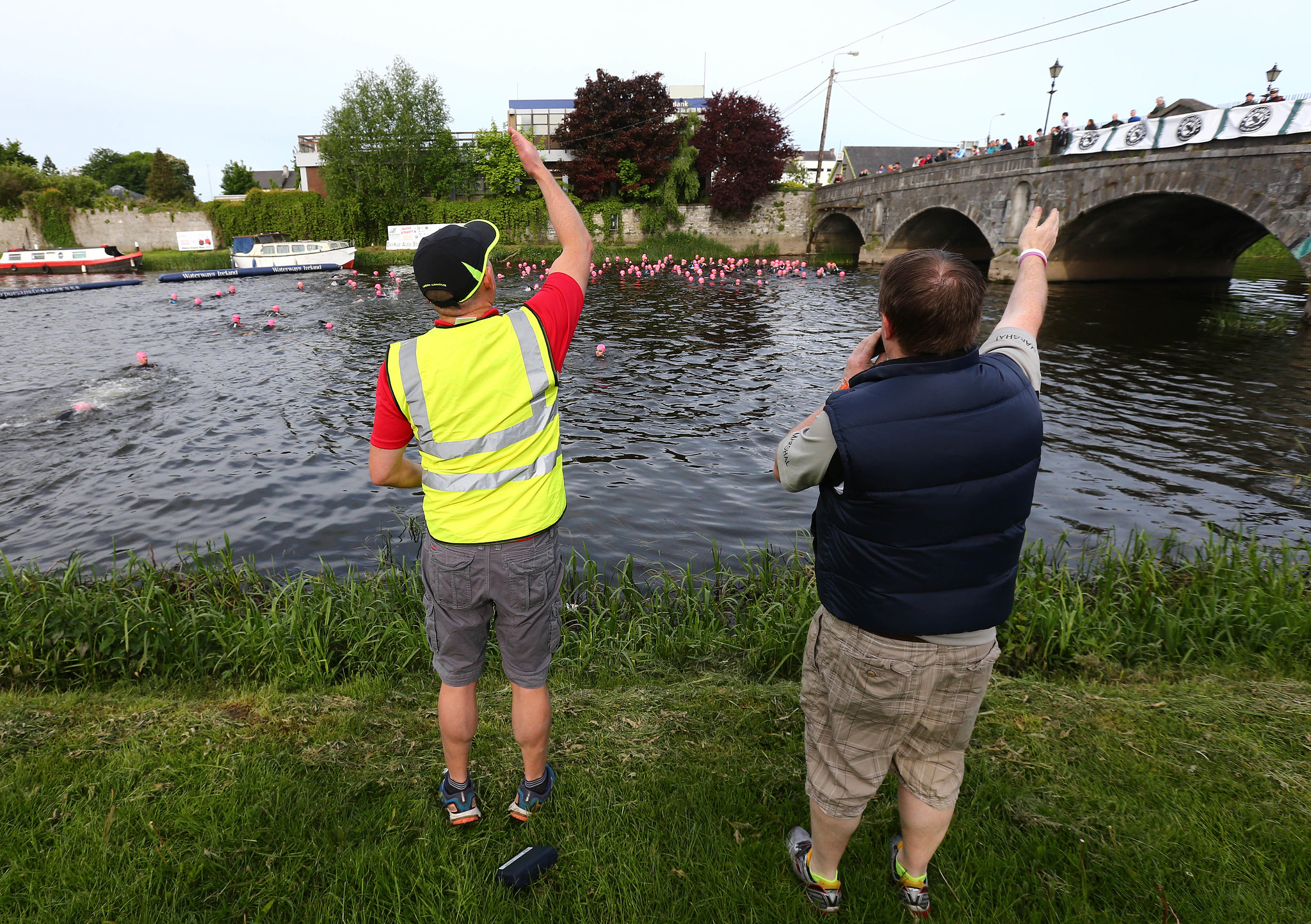 Competitors get ready to the start the swim section 30/5/2015 - TriAthy - IX Edition - 31 May 2015