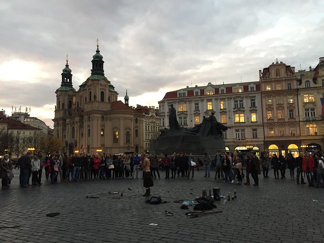 prag 095 street performers, Prague
