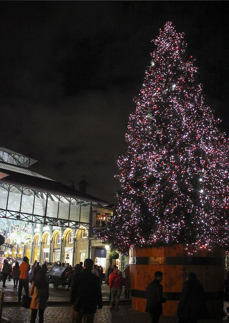 Christmas decoration at Covent Garden
