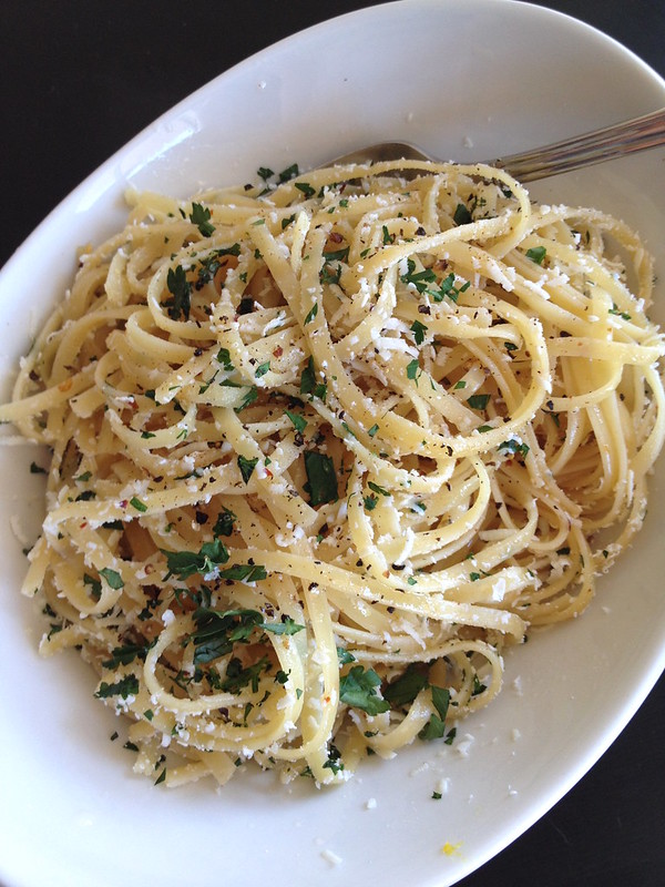 Browned Butter Linguine with Mizithra
