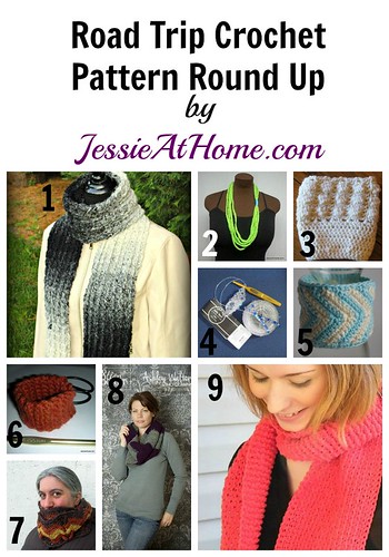 Road Trip ~ Crochet Pattern Round Up from Jessie At Home