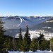 Výhled z vrcholu Stohu - od kolegy-skialpinisty