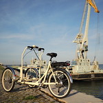 Triciclo Christiania, pedelec, s/ caixa
