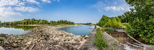 panorama usa 3 abandoned lock dam decay kentucky ky pano rochester greenriver