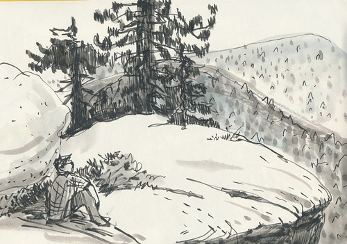 Sketchbook #91: Trip to the Sierras